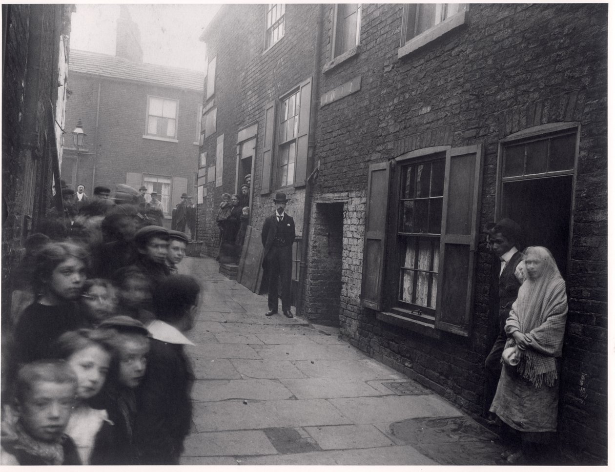 Egészségügyi felügyelő, Leeds, 1899 alkotó: English Photographer