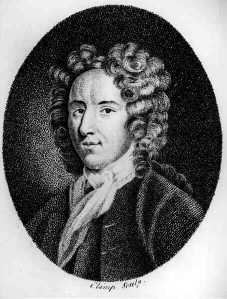 George Farquhar (1678-1707), vésette Claimp alkotó: English School
