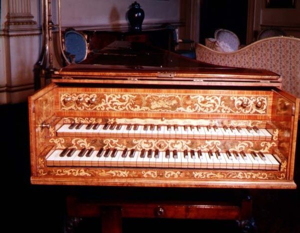 Csembaló, Jacob Kirckman, angol, 1766 alkotó: English School