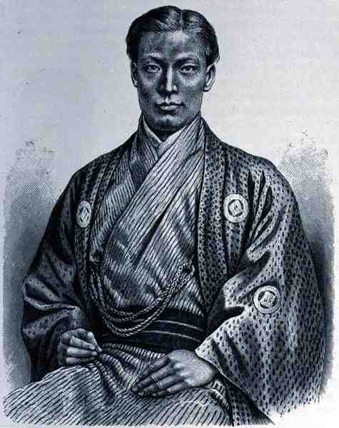 Japán tudós, a néhai von Seibold ezredes társa, Prof. Friedrich Ratzel, Az emberiség története III. kötetéből, 1898. alkotó: English School