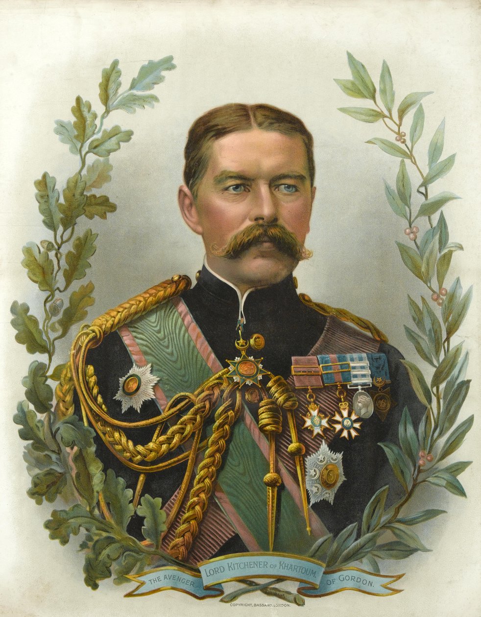 Lord Kitchener Khartoumból, Gordon bosszúállója, 1899 rnrn alkotó: English School