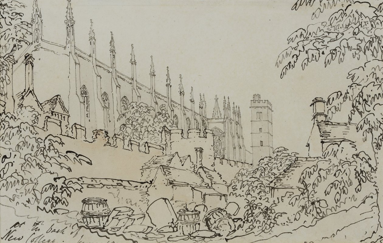 New College, 1790 körül alkotó: English School