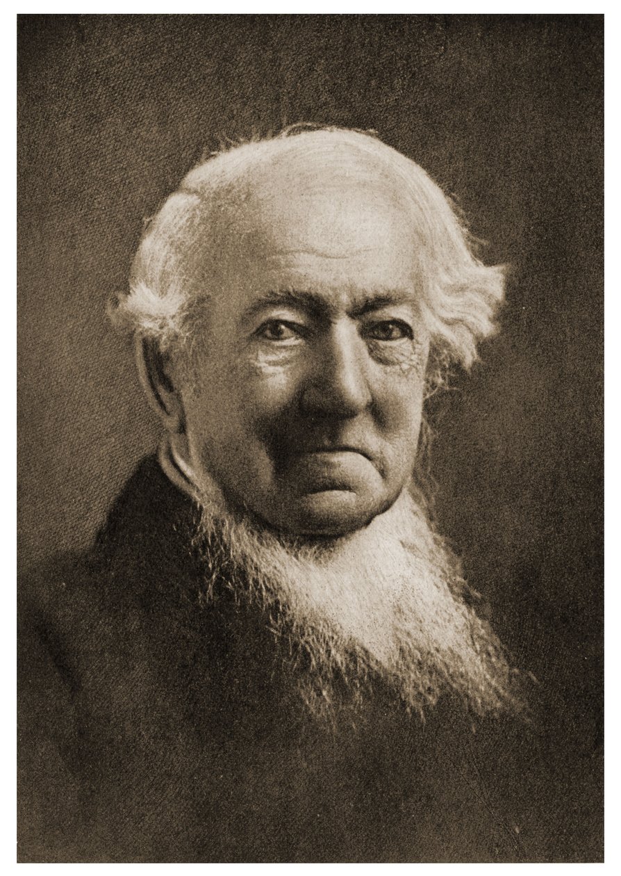 George Rawlinson kanonok (1812-1902) portréja. alkotó: English School