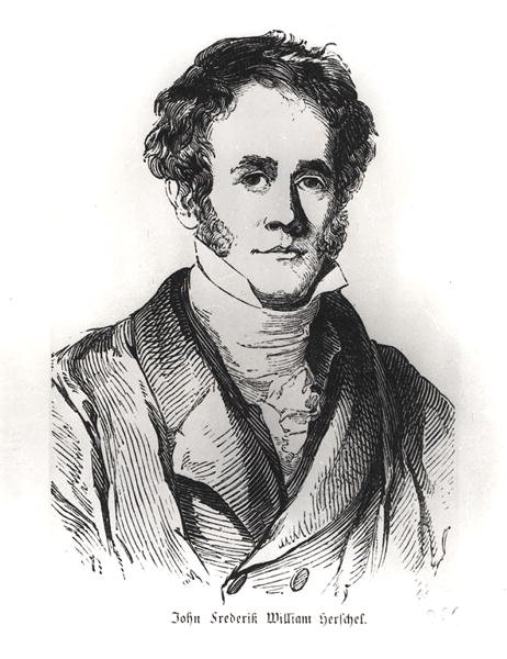Sir John Frederick William Herschel (1792-1871) portréja alkotó: English School