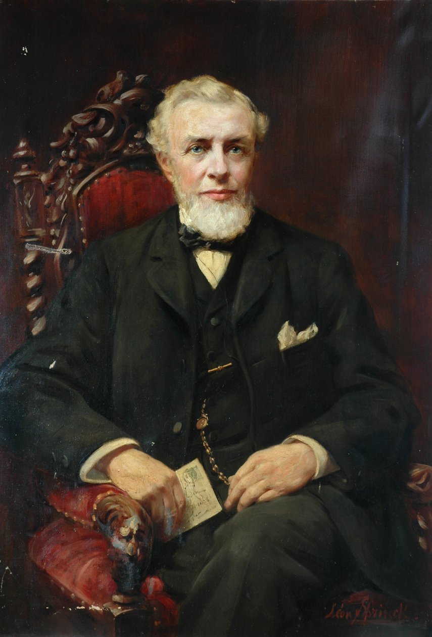 Egy férfi portréja alkotó: English School