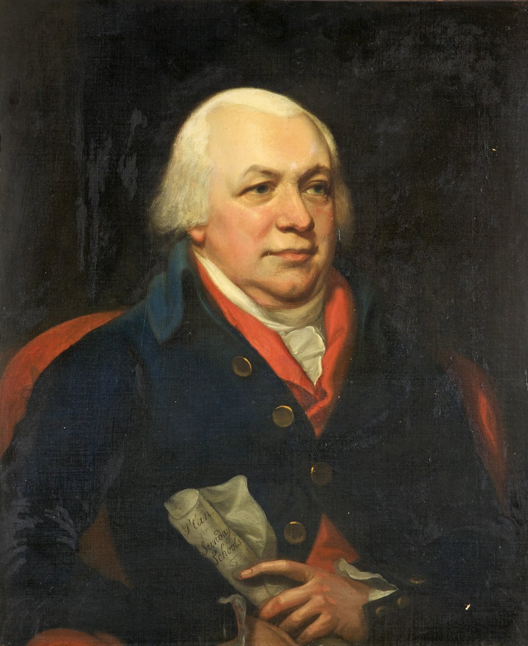 Fiatalabb Robert Raikes, 1780 körül alkotó: English School