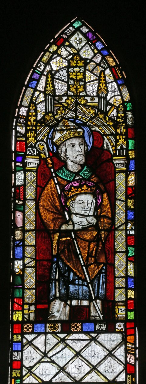 St Cuthbert St Oswalds fejével alkotó: English School