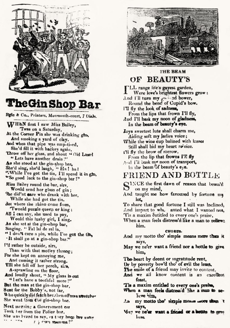 A Gin Shop bár alkotó: English School