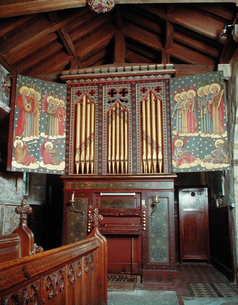 A Theddingworth-i All Saints Church orgonája alkotó: English School