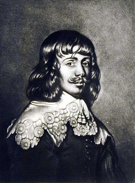 William Hamilton (1616-51) Hamilton 2. hercege, illusztráció a Brit történelemben illusztris karakterek portréiból, metszett: Robert Dunkarton (1744-1817 körül) (mezzotint) alkotó: English School