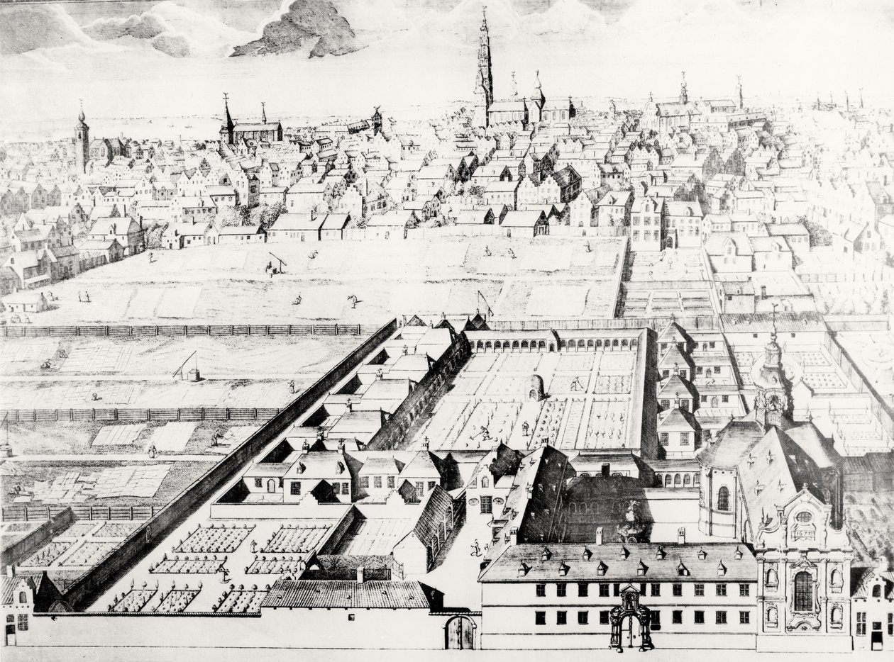Antwerpen kilátása alkotó: Flemish School