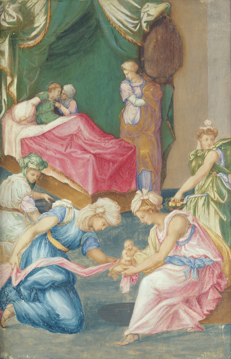Szűz születése, 1625-50 alkotó: Fontainebleau School