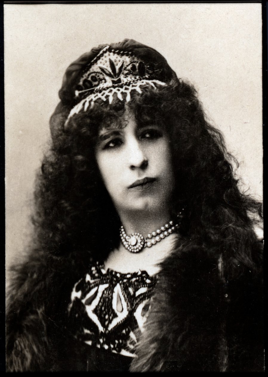 Aimee Tessandier (1851-1923) francia színésznő portréja. alkotó: French Photographer