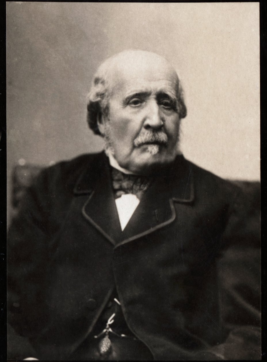 Albert, Broglie 4. herceg (1821-1901) francia történész és politikus portréja. alkotó: French Photographer