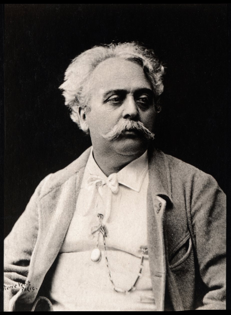 Albert Ernest Carrier Belleuse (1824-1887) francia szobrász és festő portréja. alkotó: French Photographer