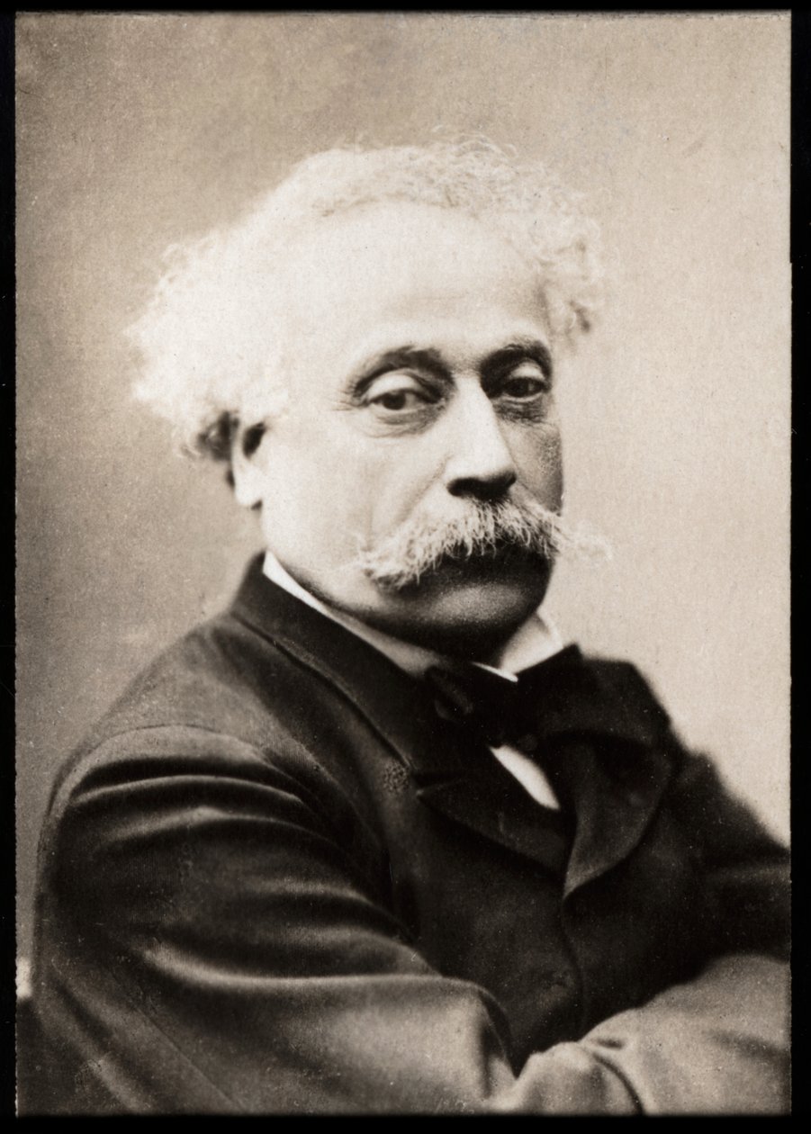 Alexandre Dumas fils (1824-1895) francia író és drámaíró portréja. alkotó: French Photographer