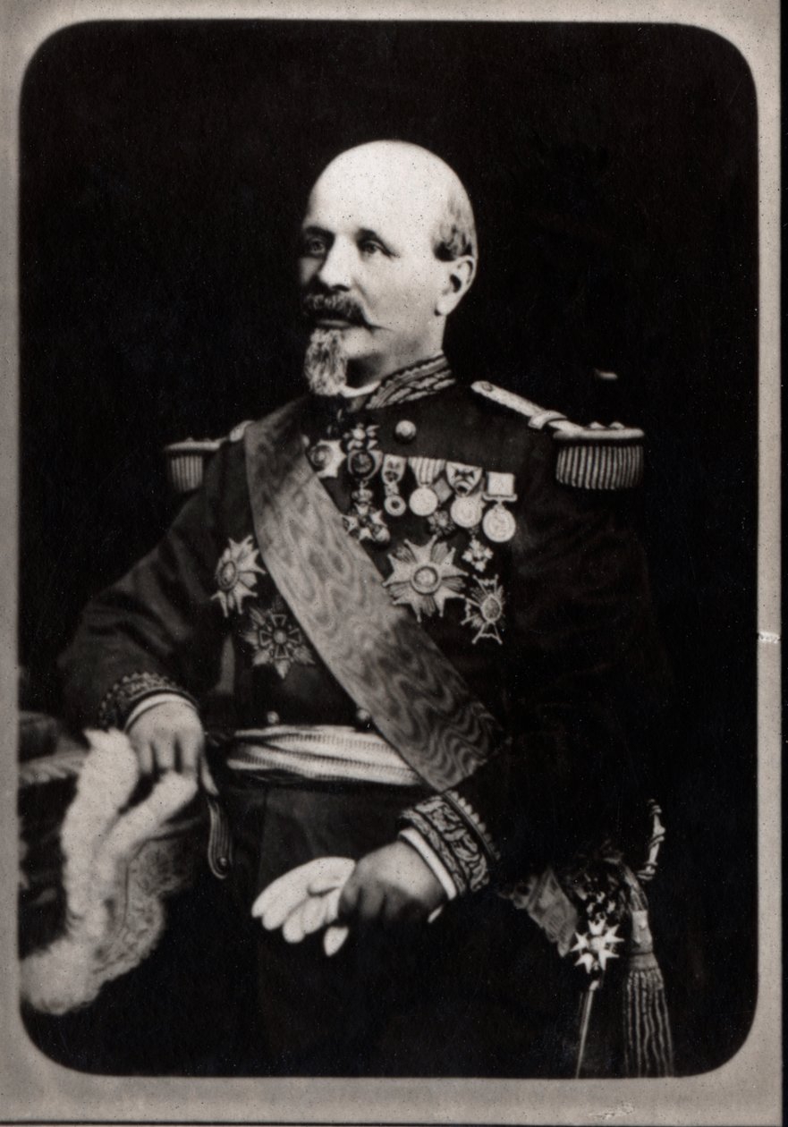 Antoine Eugene Alfred Chanzy (1823-1883), francia tábornok portréja. alkotó: French Photographer