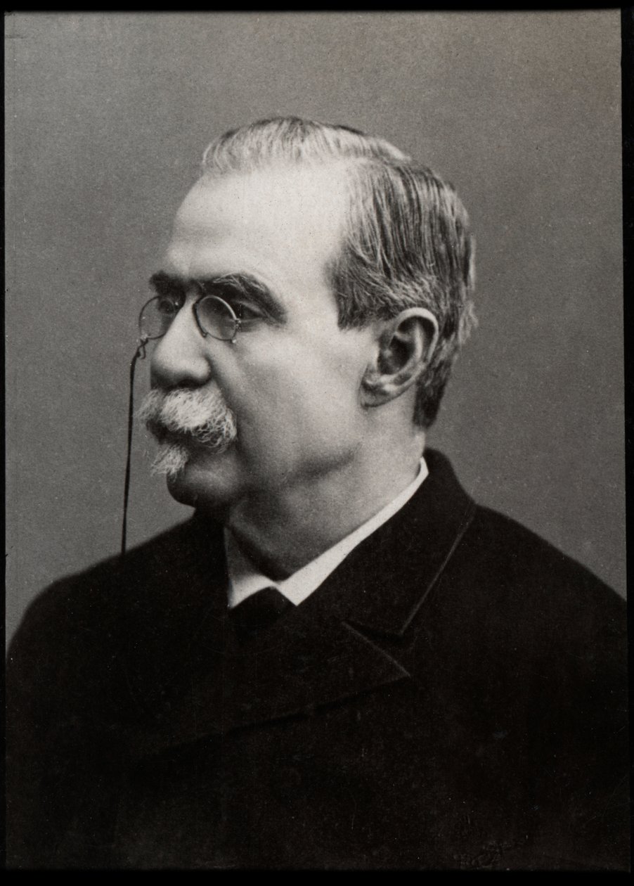 Antonio Canovas del Castillo (1828-1897) spanyol politikus és történész portréja. alkotó: French Photographer