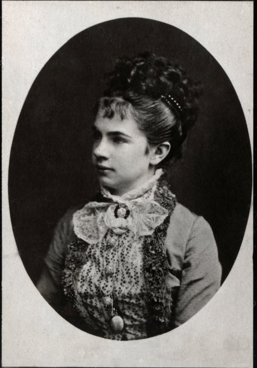 Gisela osztrák főhercegnő (1856-1932) portréja. alkotó: French Photographer