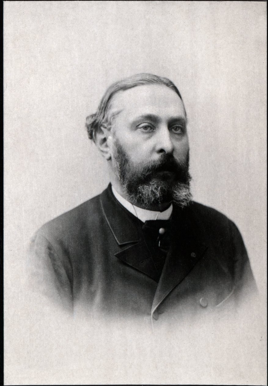 Armand Sully Prudhomme (1839-1907) francia költő és esszéista portréja. alkotó: French Photographer