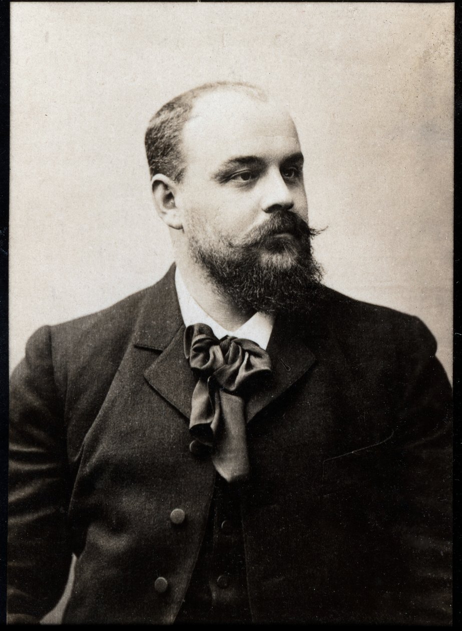Charles Causse (1862-1905) francia író portréja. alkotó: French Photographer