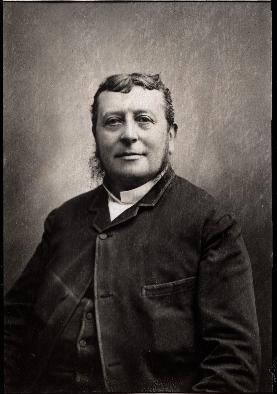Charles Gabriel Edgar Demange (1841-1925) francia ügyvéd portréja. alkotó: French Photographer