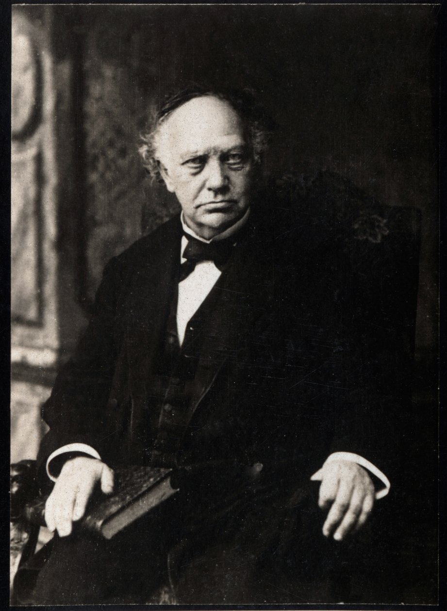 Charles Hermite (1822-1901) francia matematikus portréja. alkotó: French Photographer