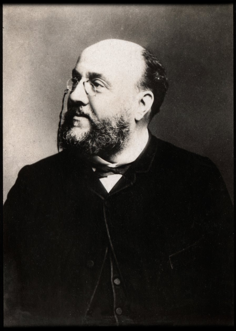 Charles Lamoureux (1834-1899) francia karmester és hegedűművész portréja. alkotó: French Photographer