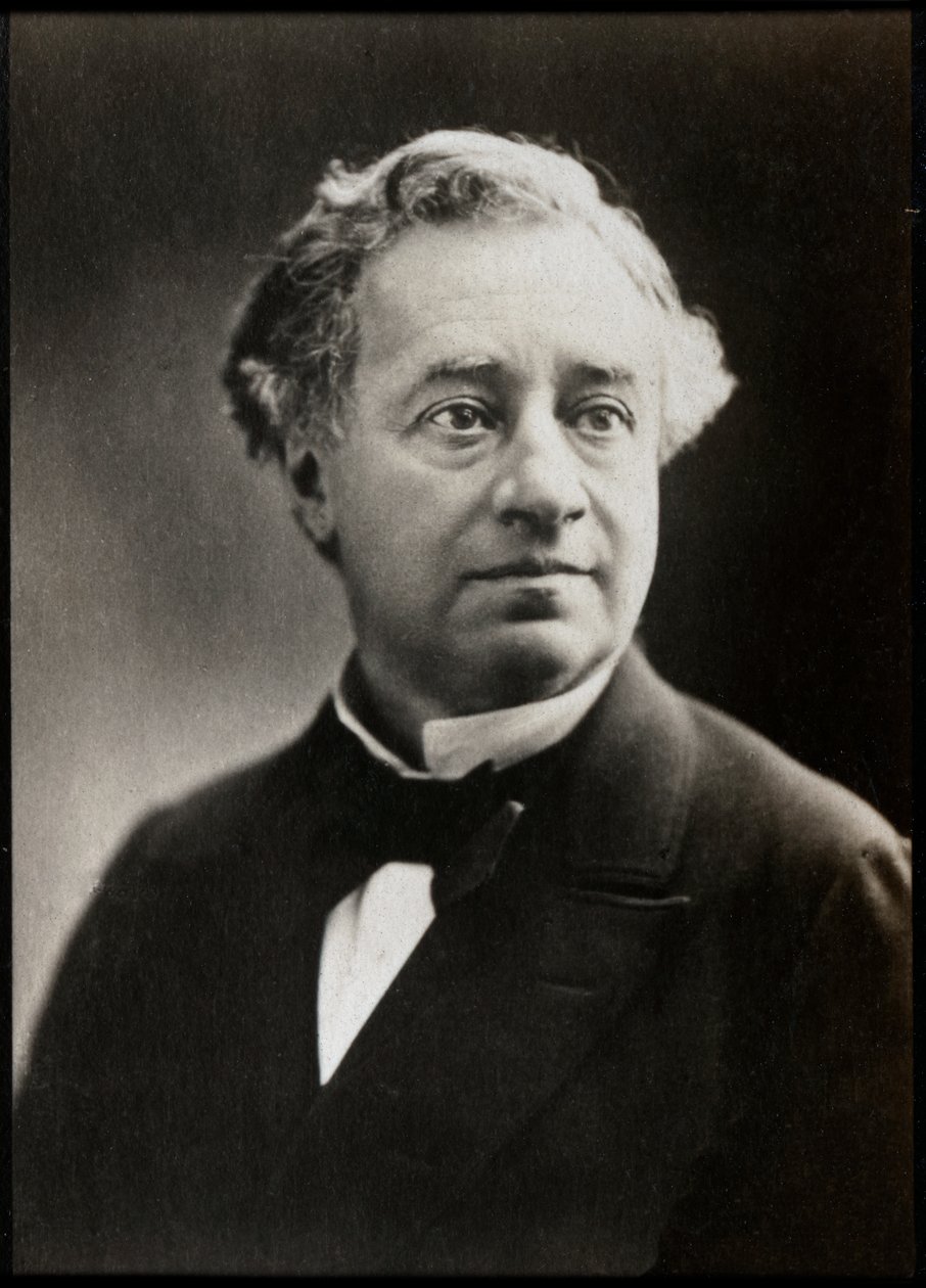 Edmond Got (1822-1901) francia színész portréja. alkotó: French Photographer