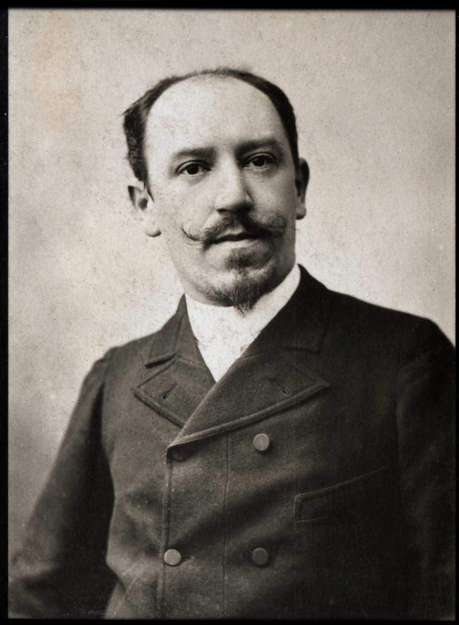Edmond Haraucourt (1856-1941) francia író és drámaíró portréja. alkotó: French Photographer