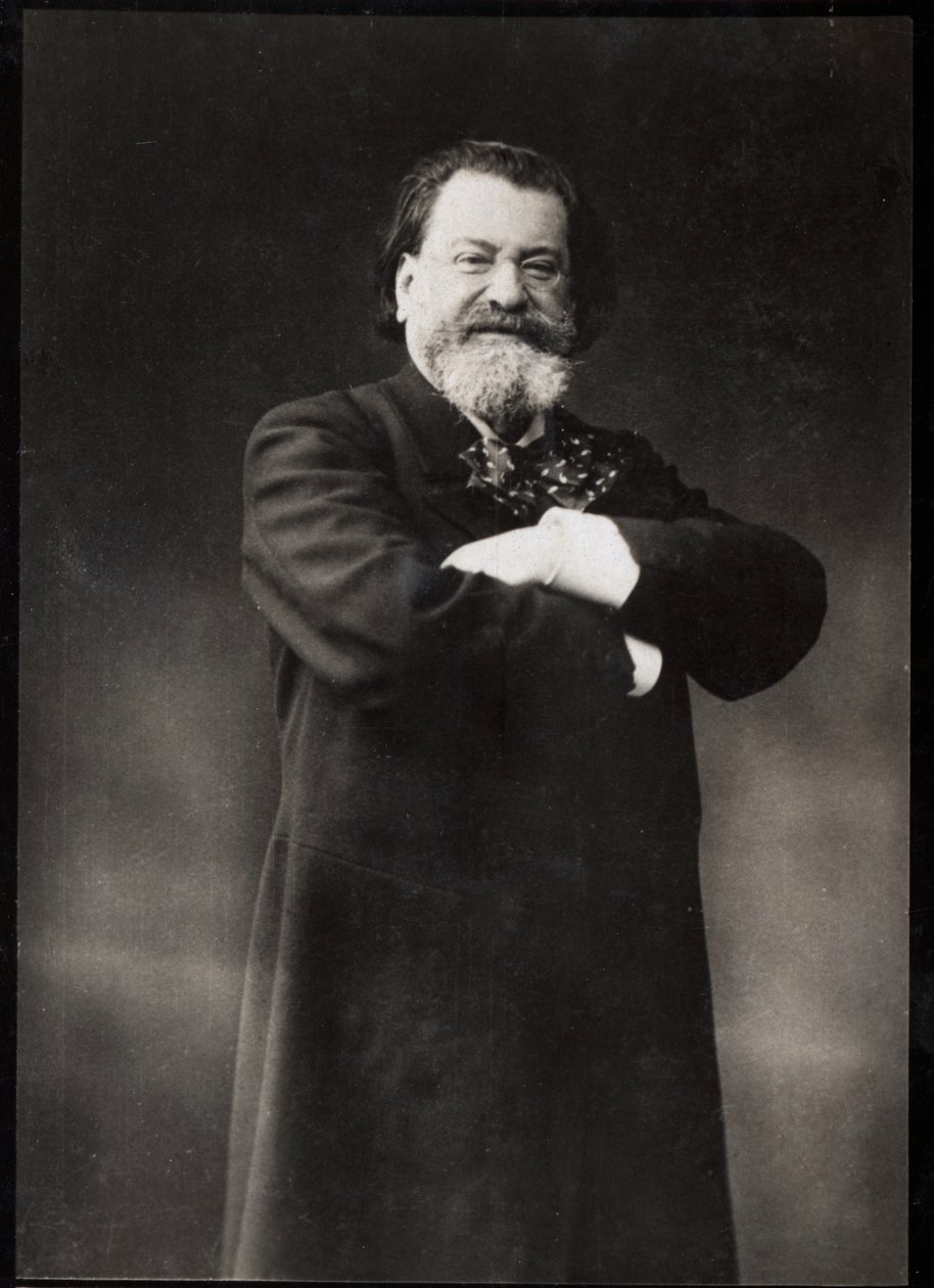 Edouard Drumont (1844-1917) francia újságíró portréja. alkotó: French Photographer
