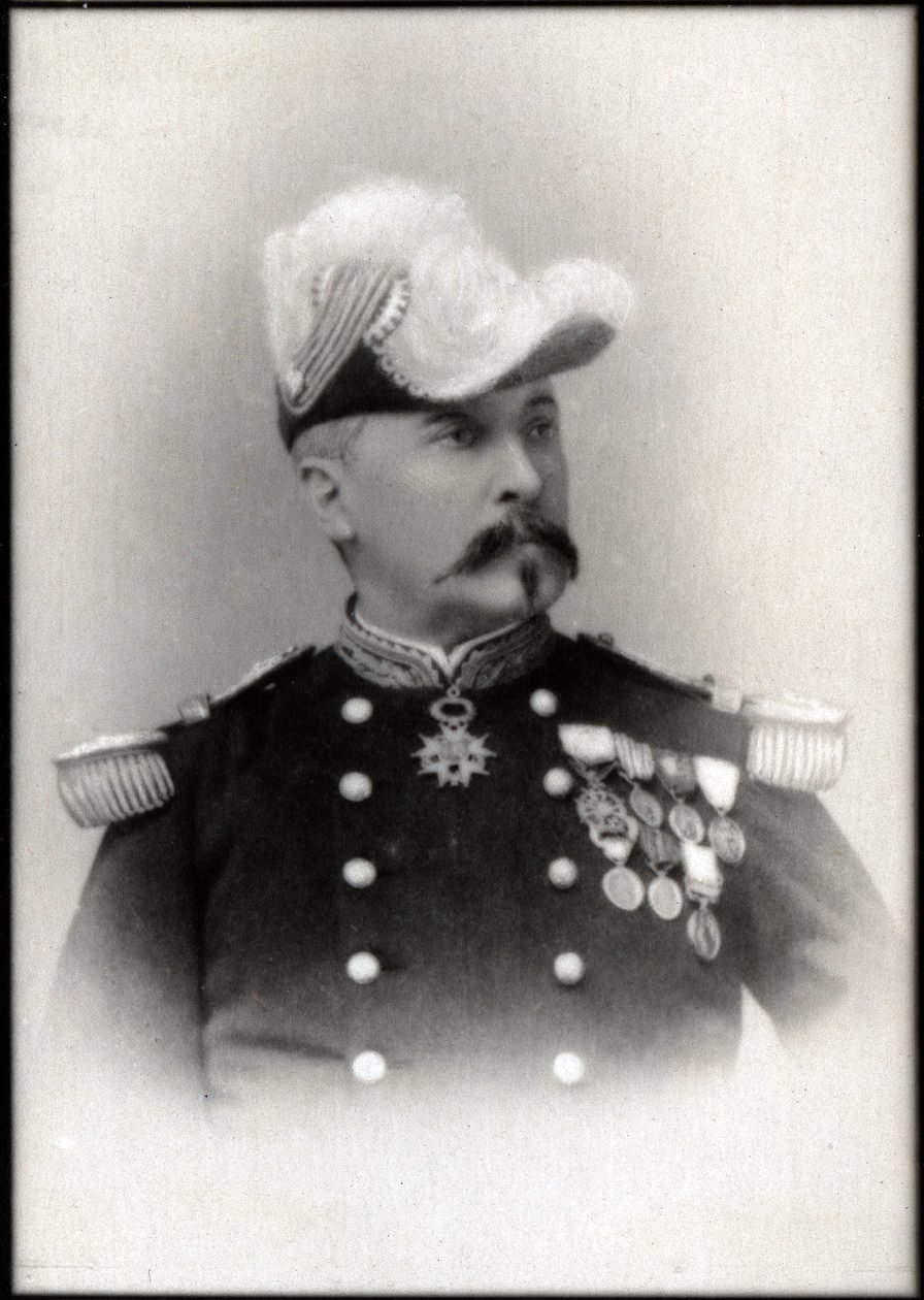 Edouard Ferdinand Jamont (1831-1918), francia tábornok portréja. alkotó: French Photographer