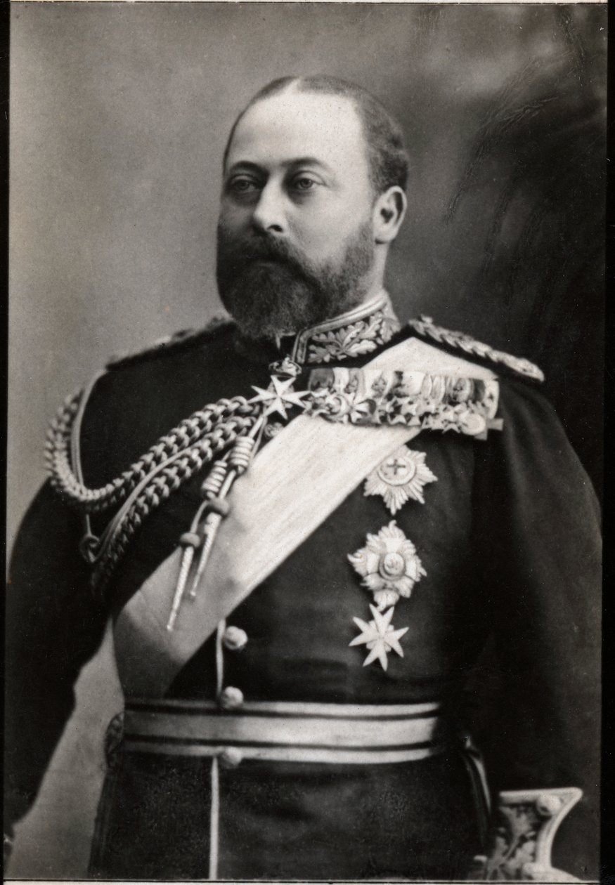Az Egyesült Királyság VII. Edward portréja (1841-1910). alkotó: French Photographer