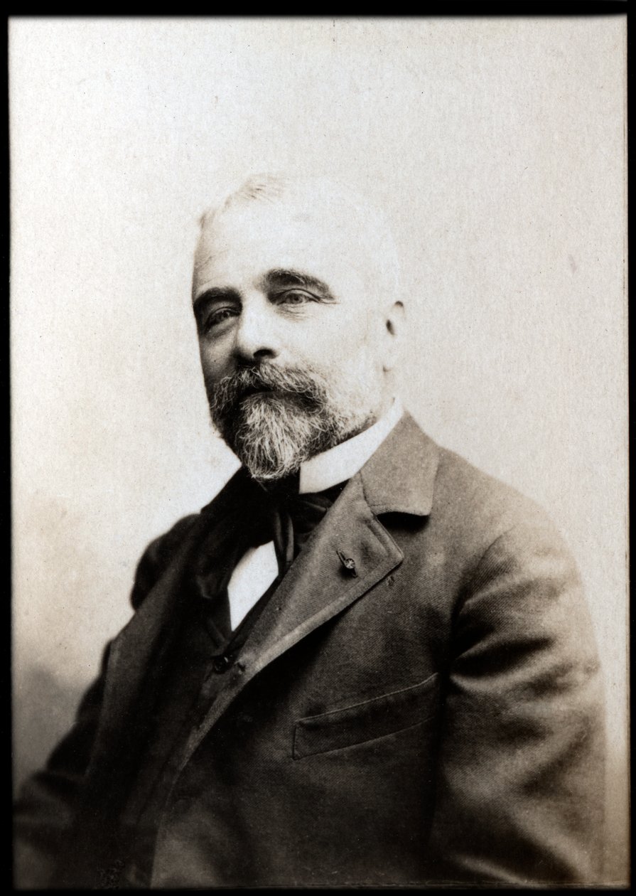 Ernest Lauisse (1842-1922) francia történész portréja. alkotó: French Photographer