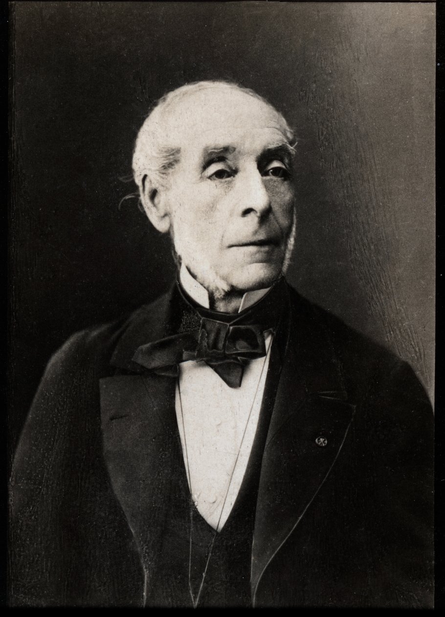 Ernest Legouve (1807-1903) francia drámaíró portréja. alkotó: French Photographer