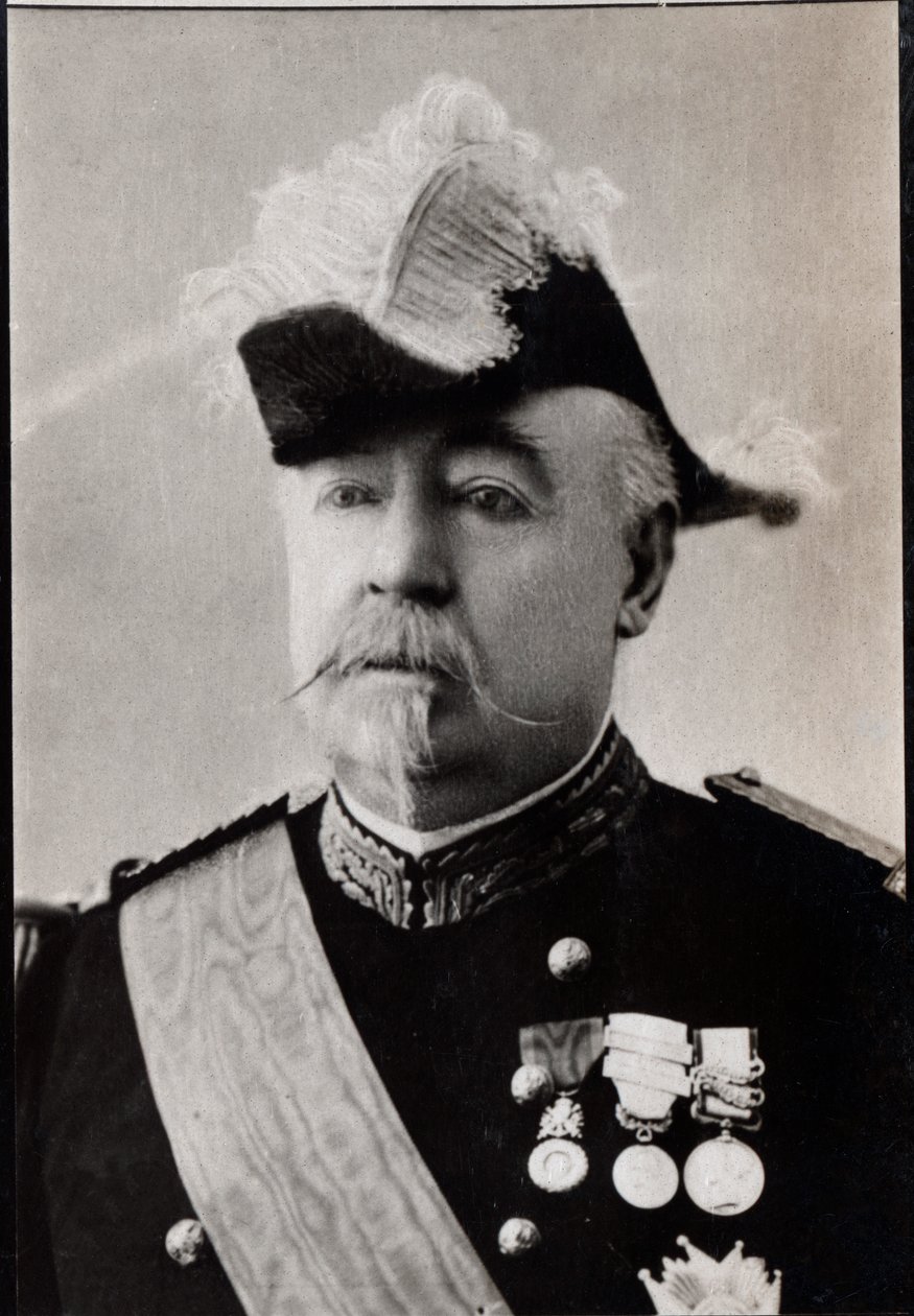 Felix Gustave Saussier (1828-1905) francia tábornok portréja. alkotó: French Photographer