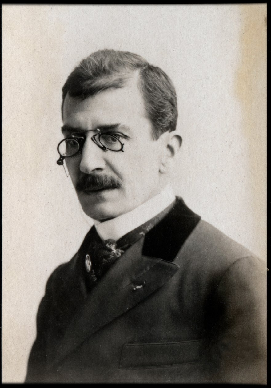 Ferdinand Brunetiere (1849-1906) francia író és kritikus portréja. alkotó: French Photographer