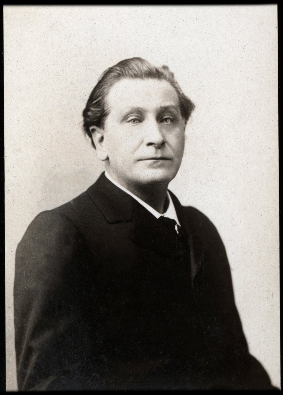 Francois Coppee (1842-1908) francia költő és regényíró portréja. alkotó: French Photographer