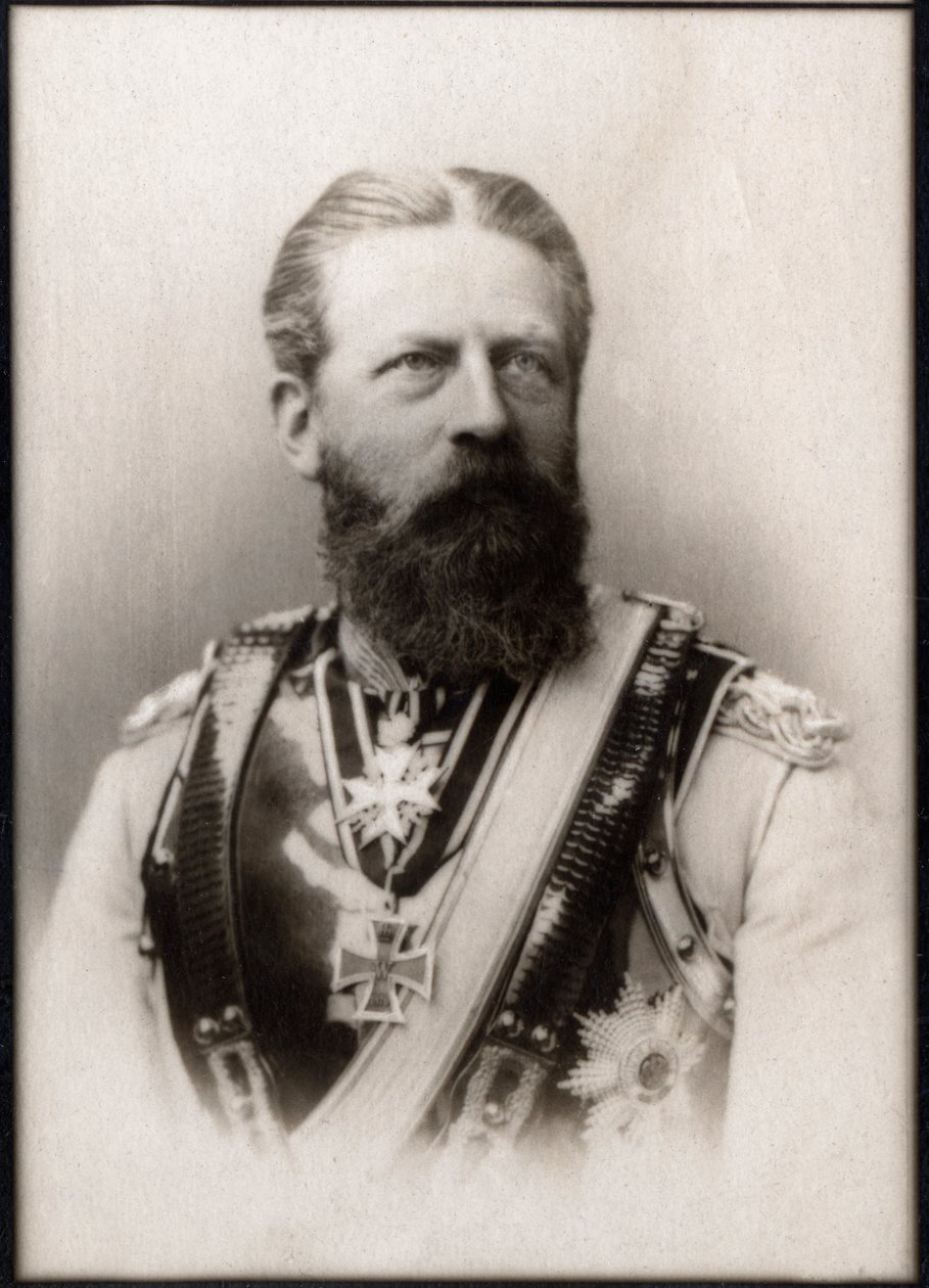 III. Frigyes (Friedrich von Hohenzollern) (1831-1888), német császár portréja. alkotó: French Photographer