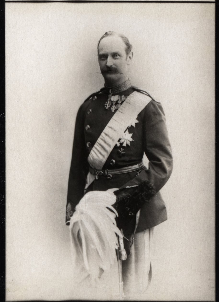 VIII. Frigyes dán (1843-1912), dán király portréja. alkotó: French Photographer