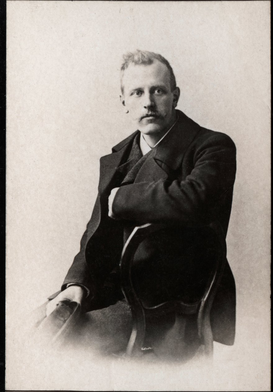 Fridtjof Nansen (1861-1930) portréja 1897-ben alkotó: French Photographer