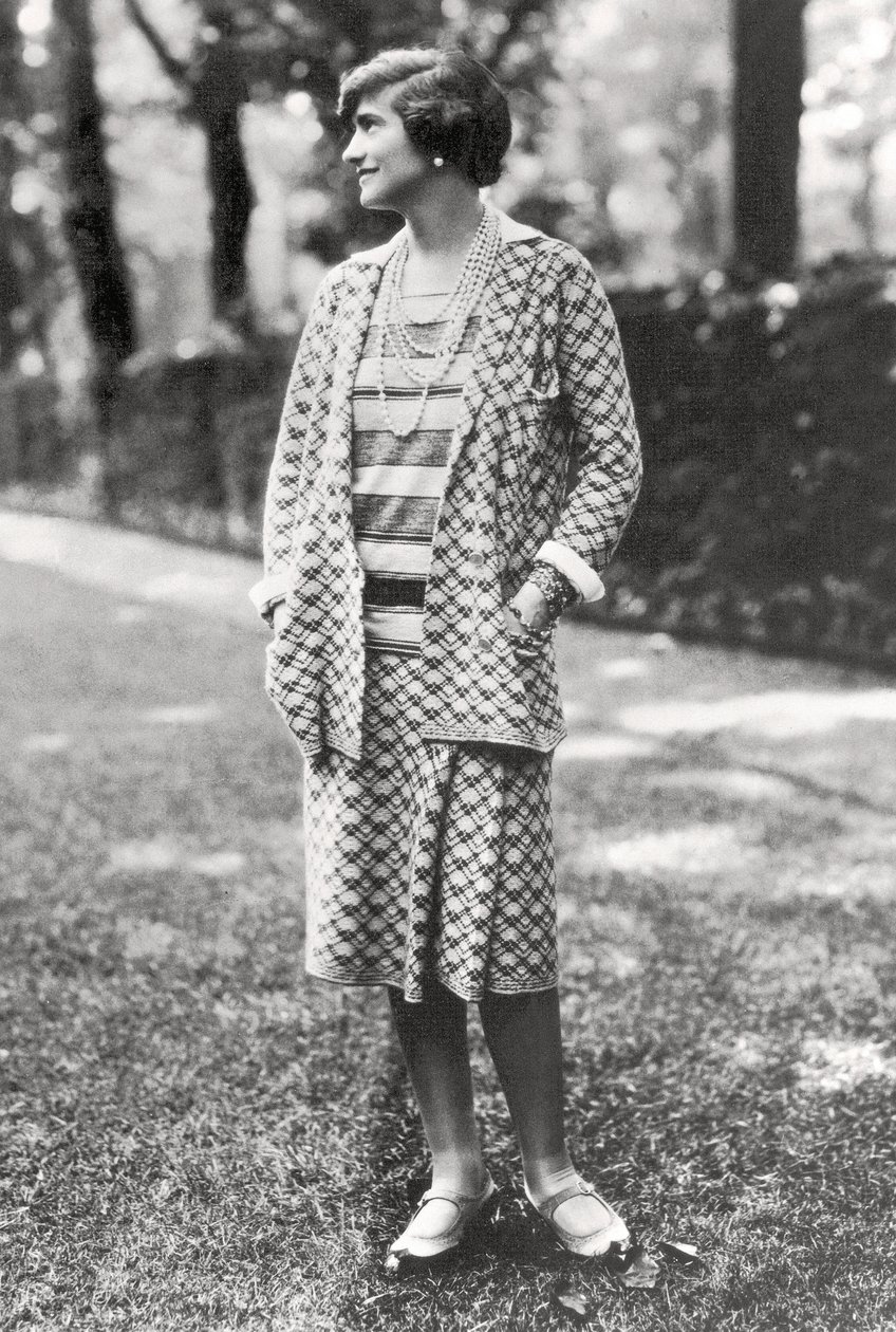 Gabrielle Coco Chanel portréja, 1929 alkotó: French Photographer