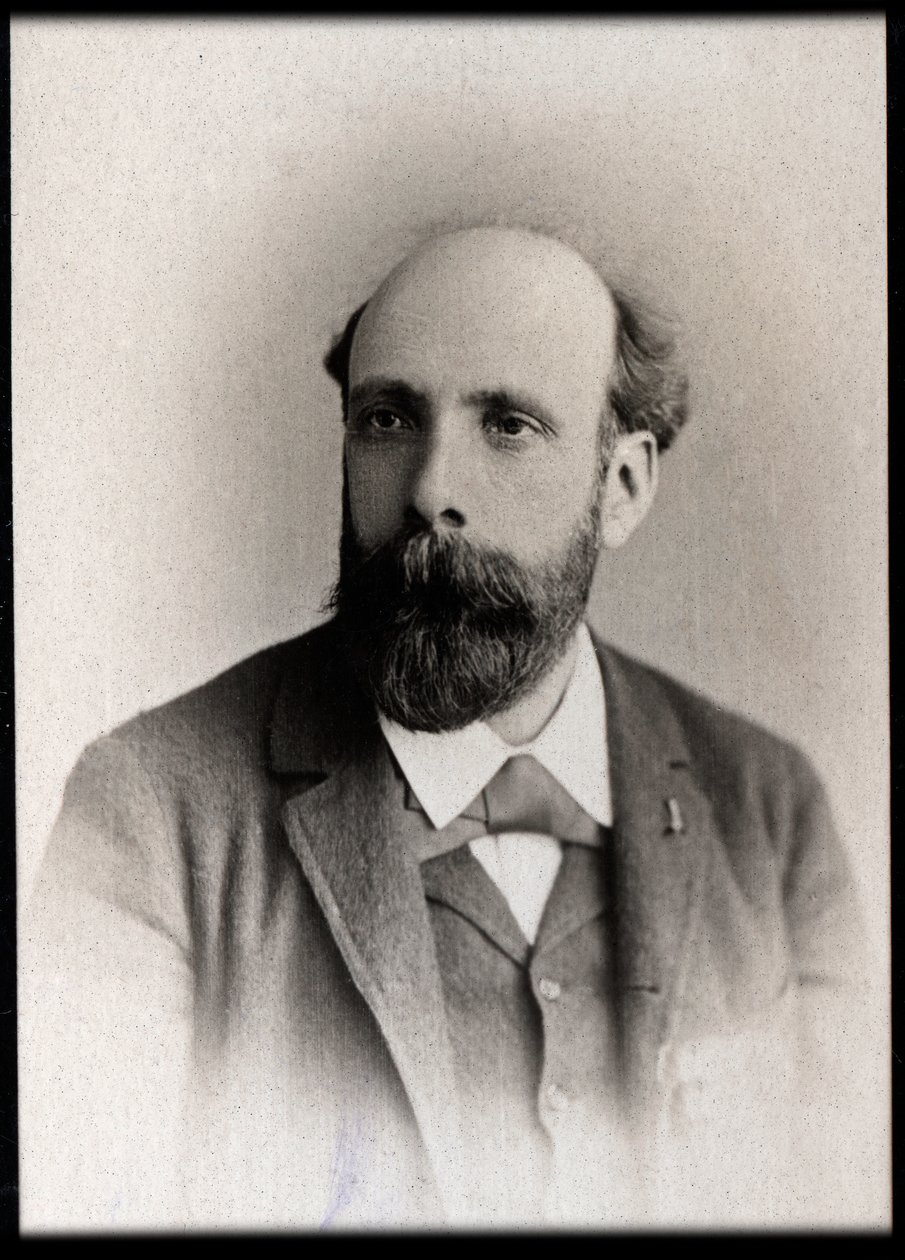 Gaston Salvayre (1847-1916) francia zeneszerző portréja. alkotó: French Photographer