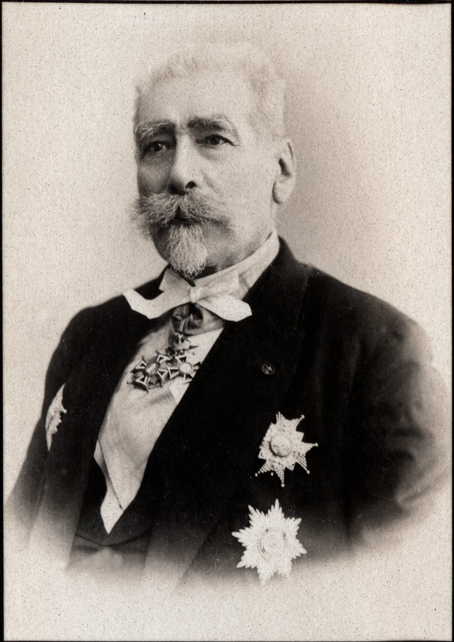 Francois Charles du Barail (1820-1902), francia vezérőrnagy és politikus portréja. alkotó: French Photographer