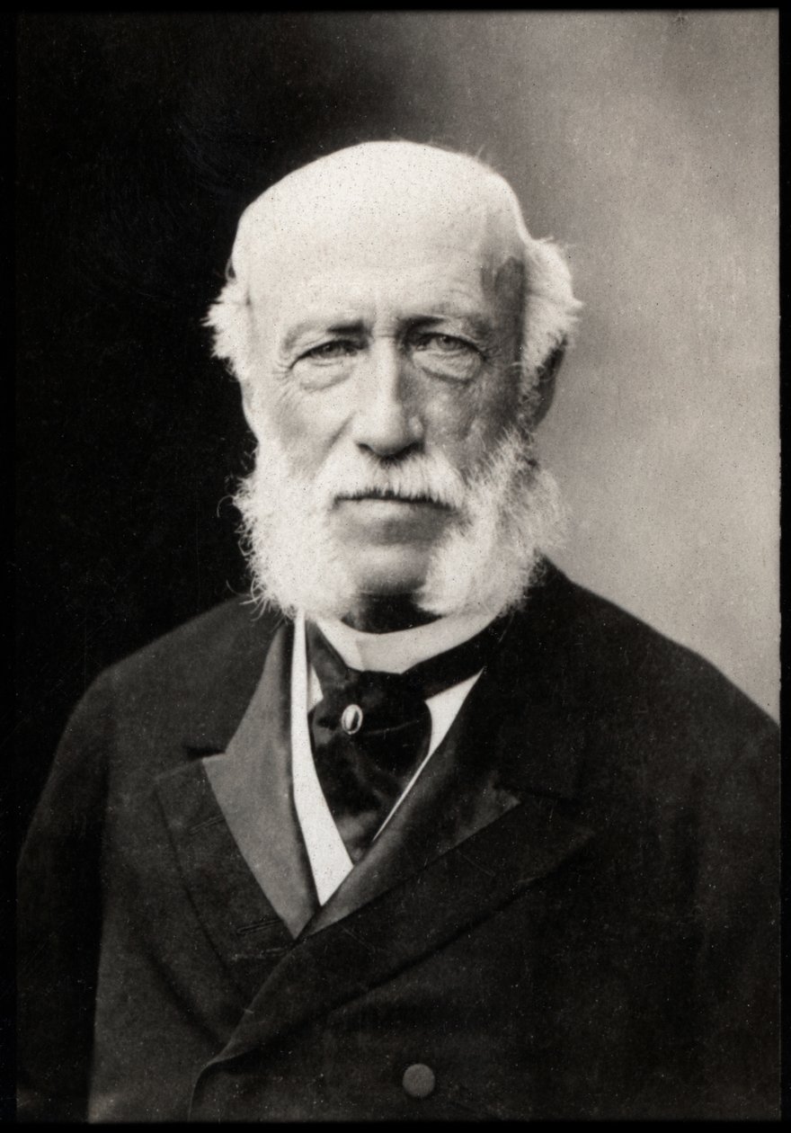 Georg Herbert zu Munster (1820-1902) német államférfi portréja. alkotó: French Photographer