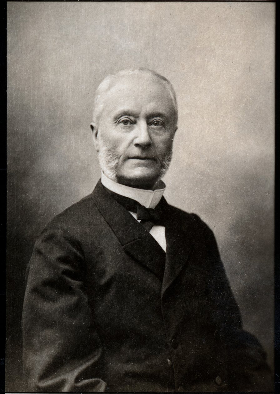 Henri Barboux (1834-1910) francia jogász és politikus portréja. alkotó: French Photographer