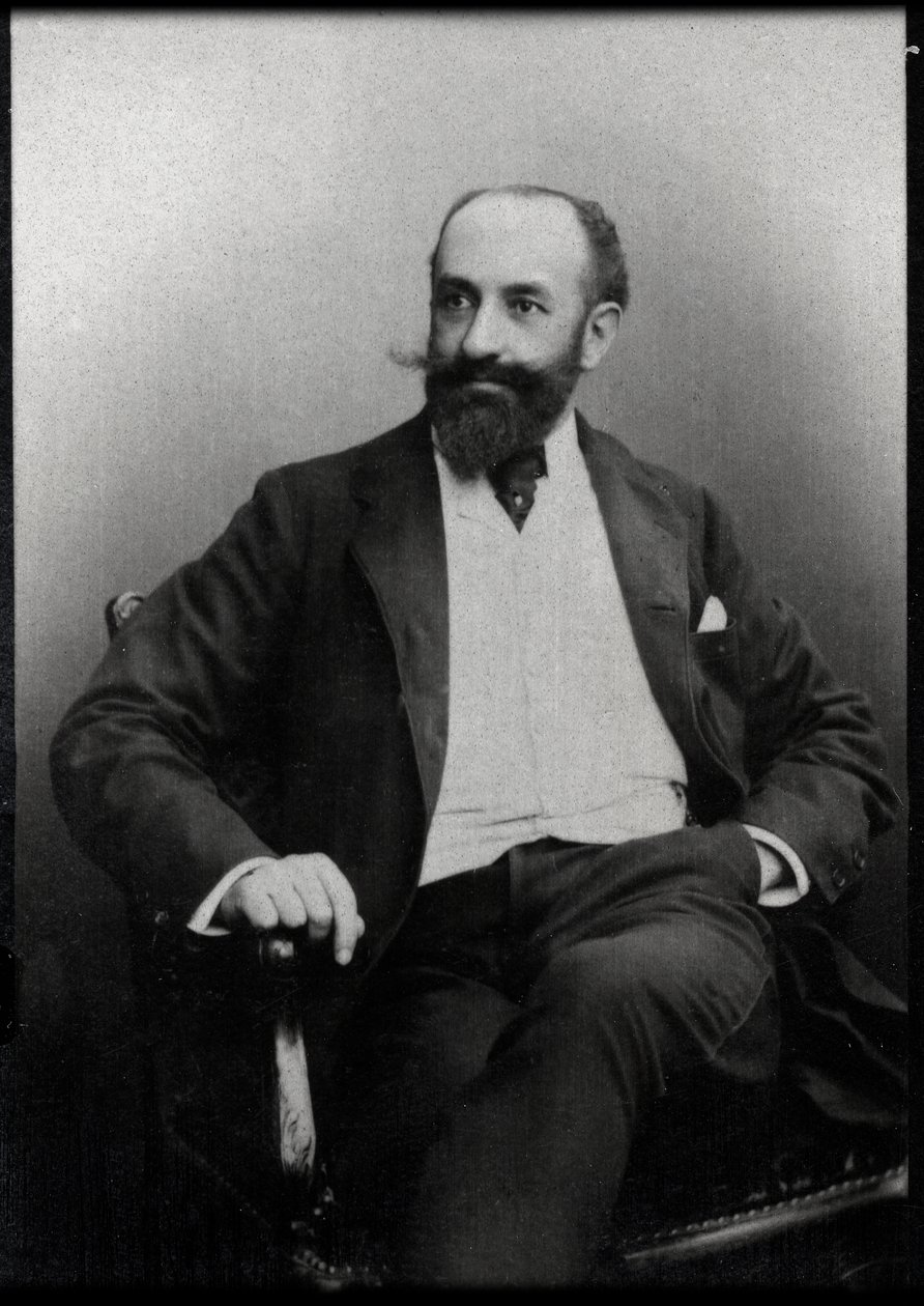 Jacques Normand (1848-1931) francia író portréja. alkotó: French Photographer