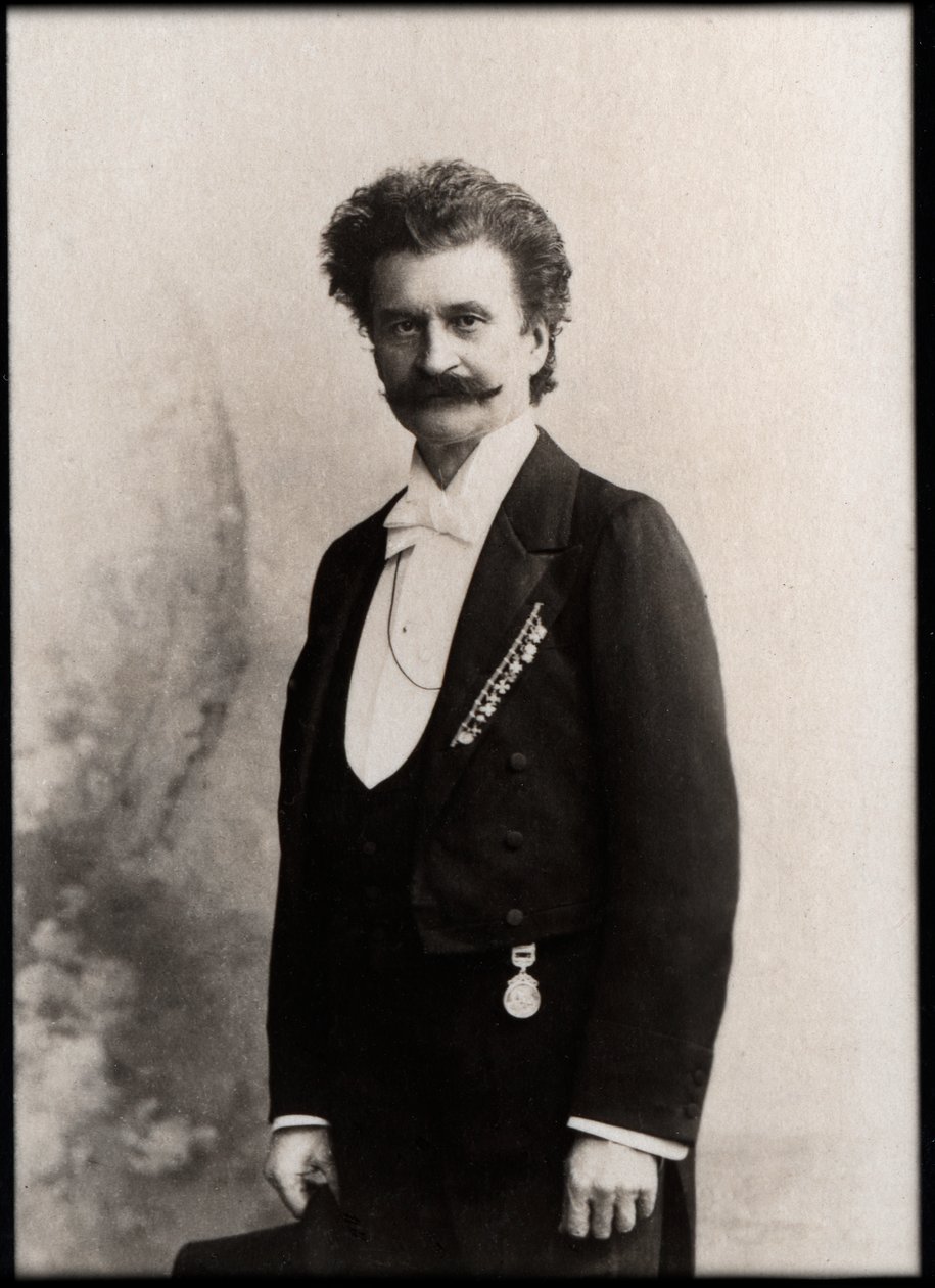 Johann Strauss II (1825-1899) osztrák zeneszerző portréja. alkotó: French Photographer