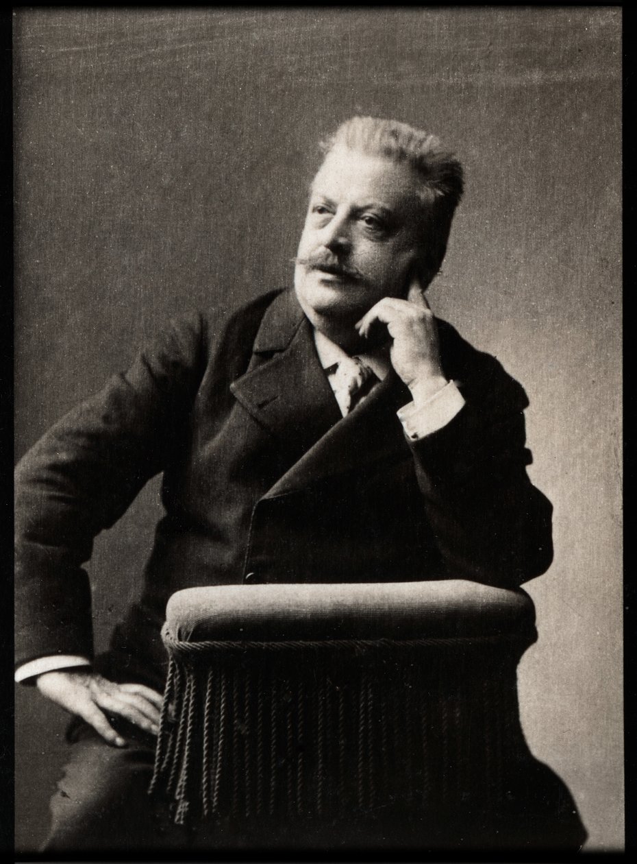 Jules Danbe (1840-1905) francia karmester portréja. alkotó: French Photographer