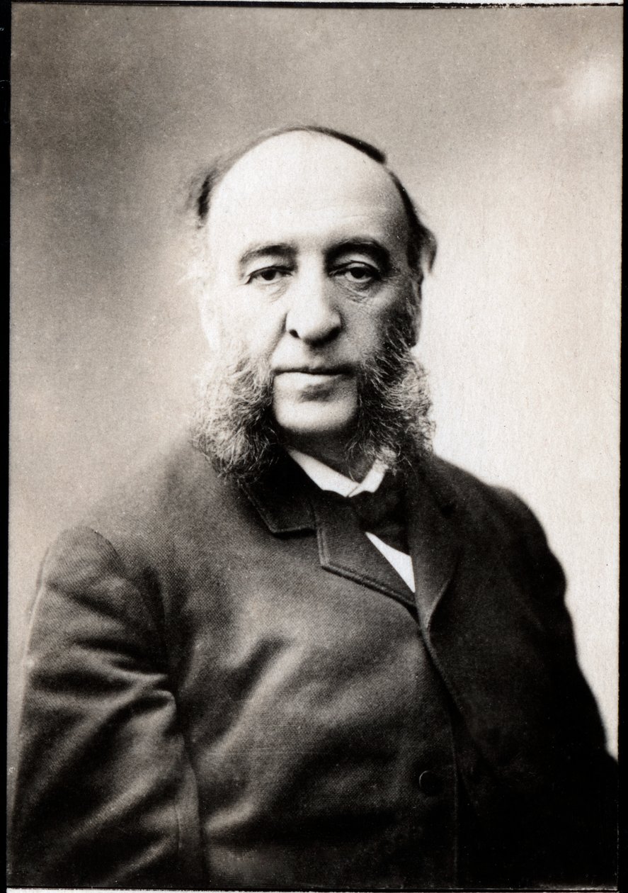 Jules Ferry (1832-1893) francia államférfi portréja. alkotó: French Photographer